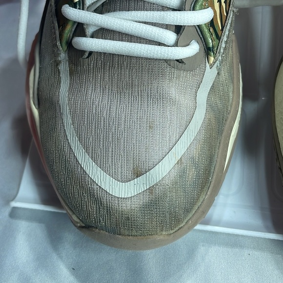 (B)‎ Nike Kyrie Infinity Leopard Print Basketball Shoes Iron Ore Light W, Size 9 - Picture 5 of 16